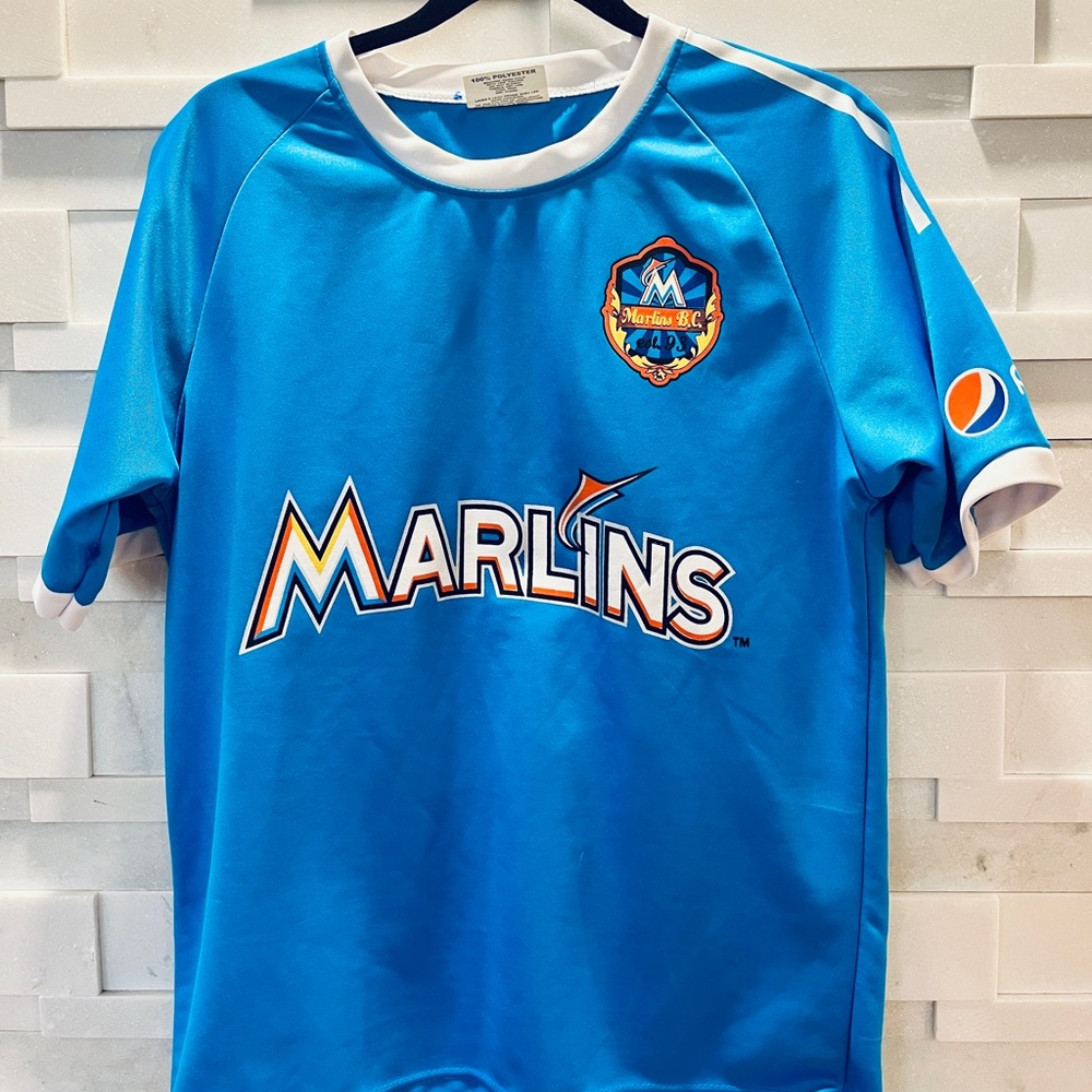 Vintage Miami Marlins Match Up #14 Pepsi Game Day Jersey - Unisex M